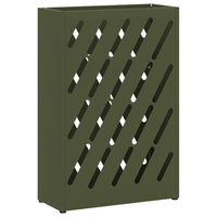 Supporto per Ombrellone Oliver verde 28 x 12 x 41 cm Acciaio 868534