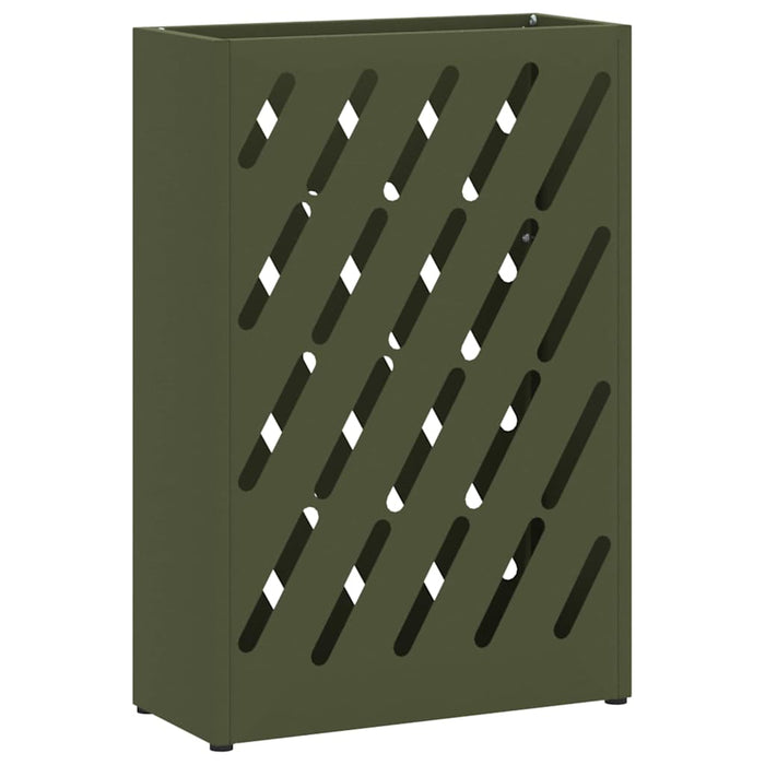 Supporto per Ombrellone Oliver verde 28 x 12 x 41 cm Acciaio 868534