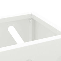 Supporto per Ombrellone Bianco 28 x 12 x 41 cm Metallo 868535
