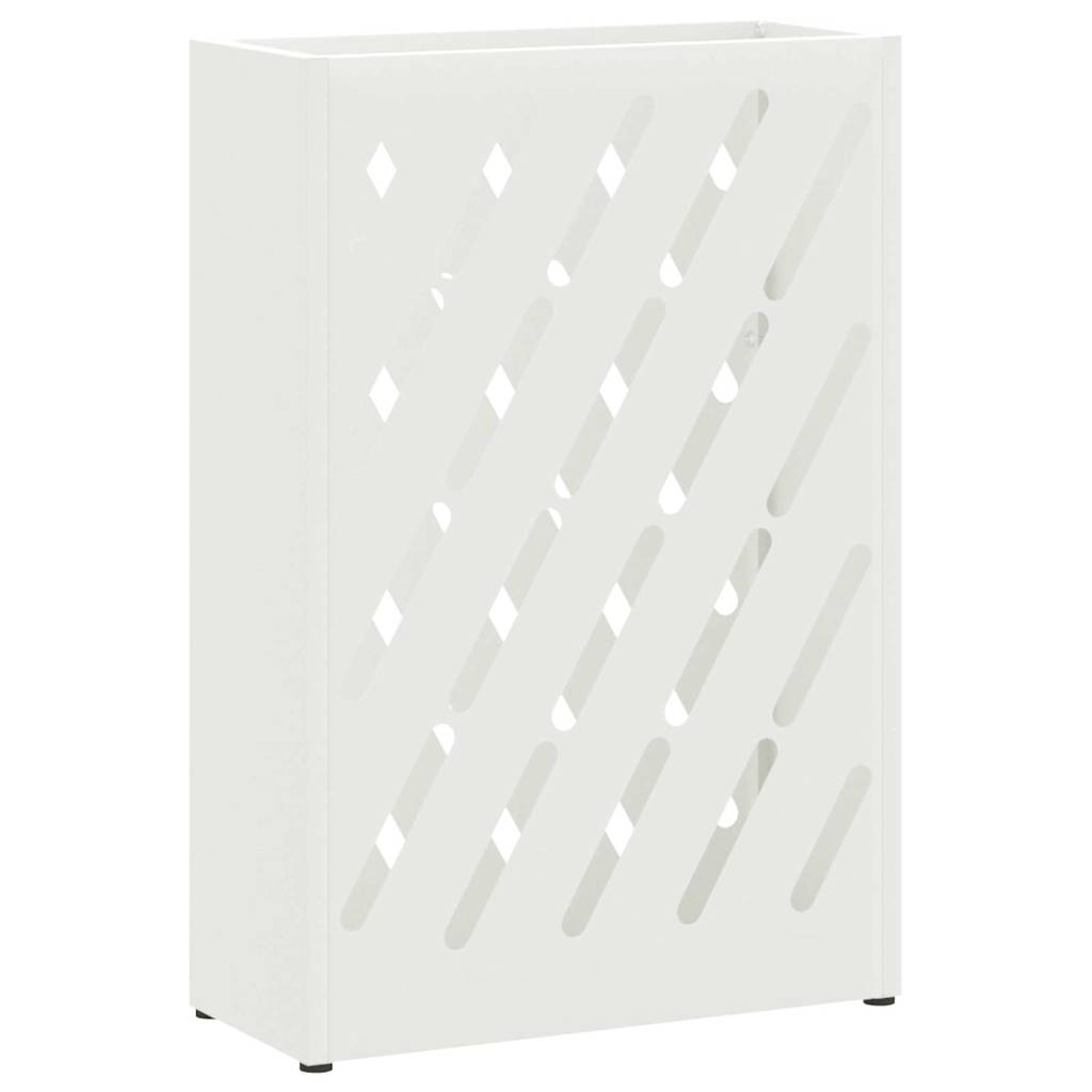 Supporto per Ombrellone Bianco 28 x 12 x 41 cm Metallo 868535