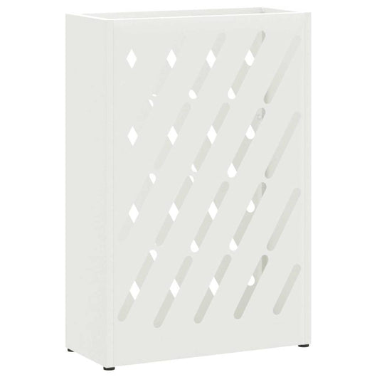 Supporto per Ombrellone Bianco 28 x 12 x 41 cm Metallo 868535