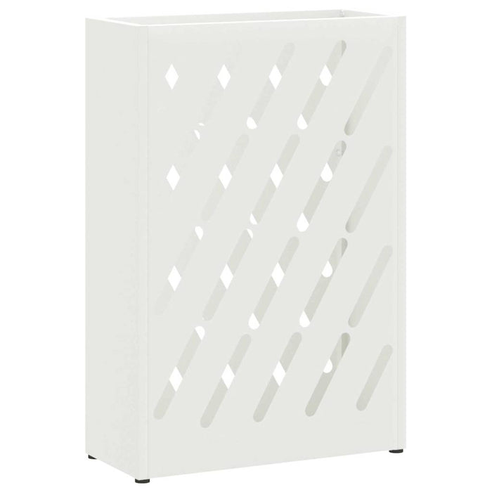 Supporto per Ombrellone Bianco 28 x 12 x 41 cm Metallo 868535