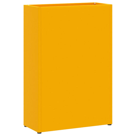 Supporto per Ombrellone giallo senape 28 x 12 x 41 cm Acciaio 868539