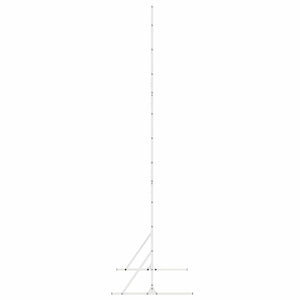 Schermo di Privacy  Bianco 100x50x180 cm in Acciaio 868543