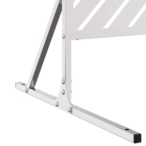 Schermo Privato  100x50x180 cm in Acciaio Inossidabile 868546