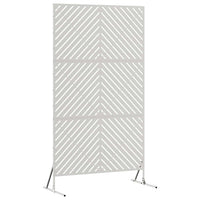 Schermo Privato  100x50x180 cm in Acciaio Inossidabile 868546