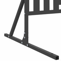 Schermo per Privacy Nero Acciaio 868549