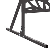 Schermo per Privacy Nero Acciaio 868556