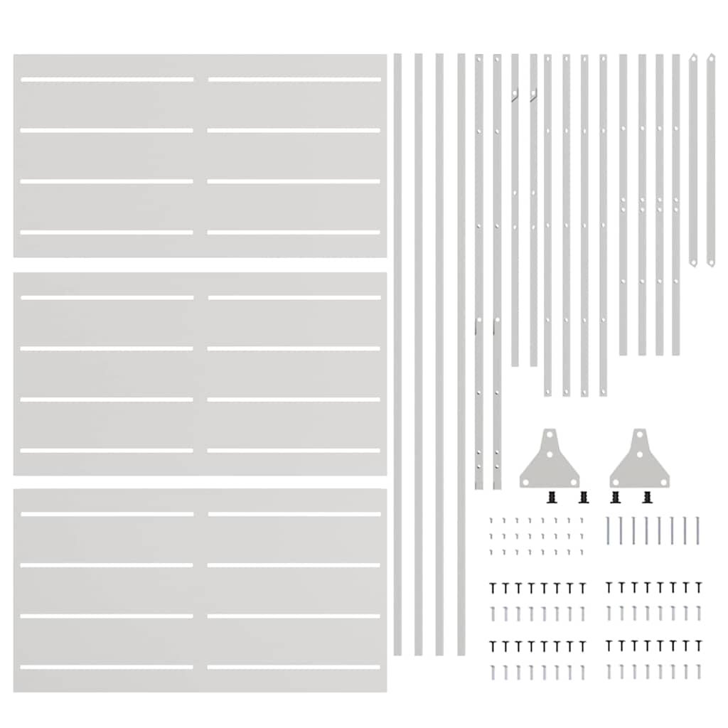 Schermo Privacy  180 cm in Acciaio Inossidabile 868567