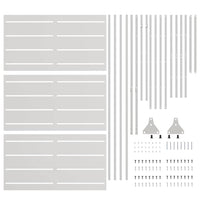 Schermo Privacy  180 cm in Acciaio Inossidabile 868567