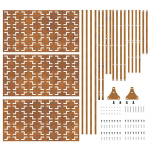 Schermo per Privacy Grigio Acciaio 868583