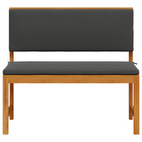 Panchina da giardino Marrone 100 x 50 x 91cm 4107153