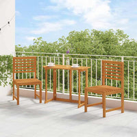 Sedia da Giardino 2 pcs Marrone 50 x 50 x 91cm 4107154