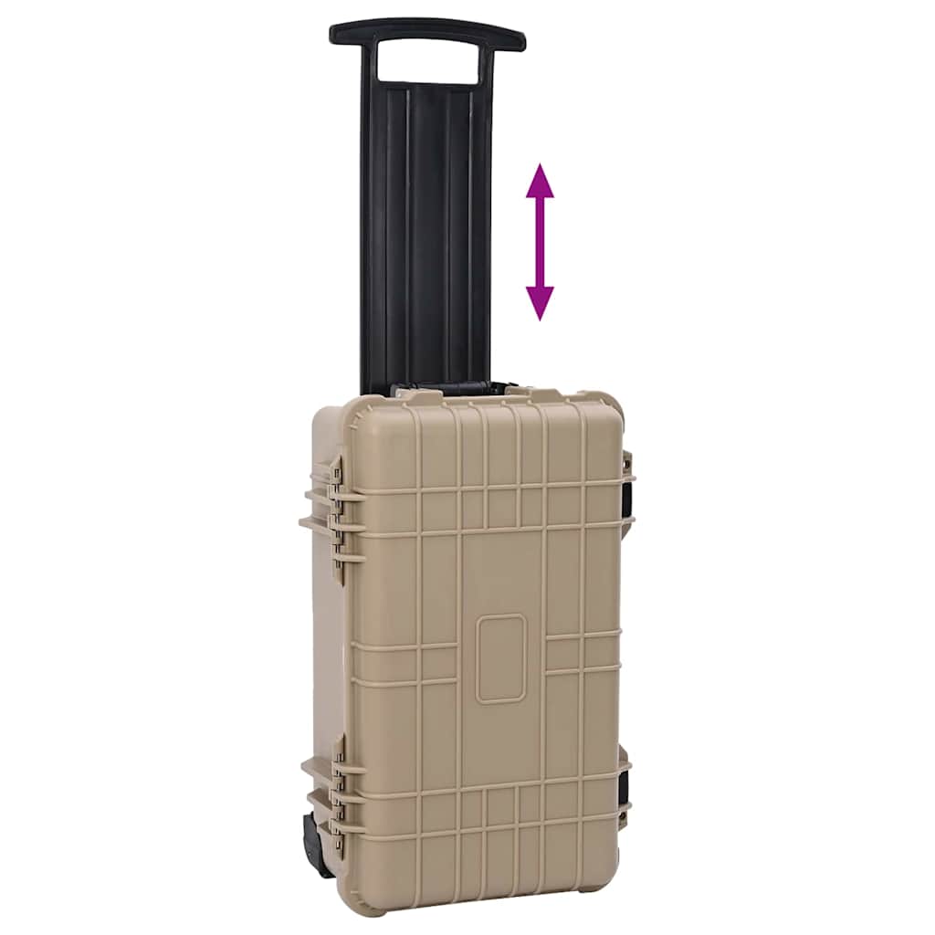 Custodia Rigida Sabbia 56 x 35 x 23 cm Polipropilene, ABS 42008109