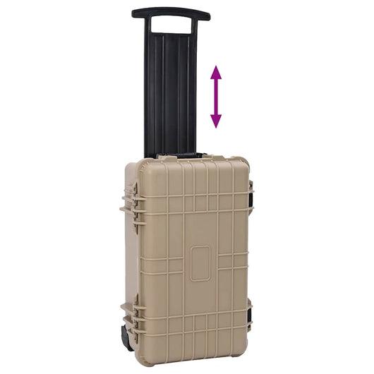 Custodia Rigida Sabbia 56 x 35 x 23 cm Polipropilene, ABS 42008109