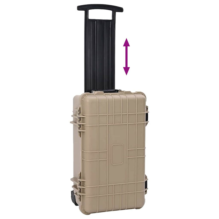 Custodia Rigida Sabbia 56 x 35 x 23 cm Polipropilene, ABS 42008109