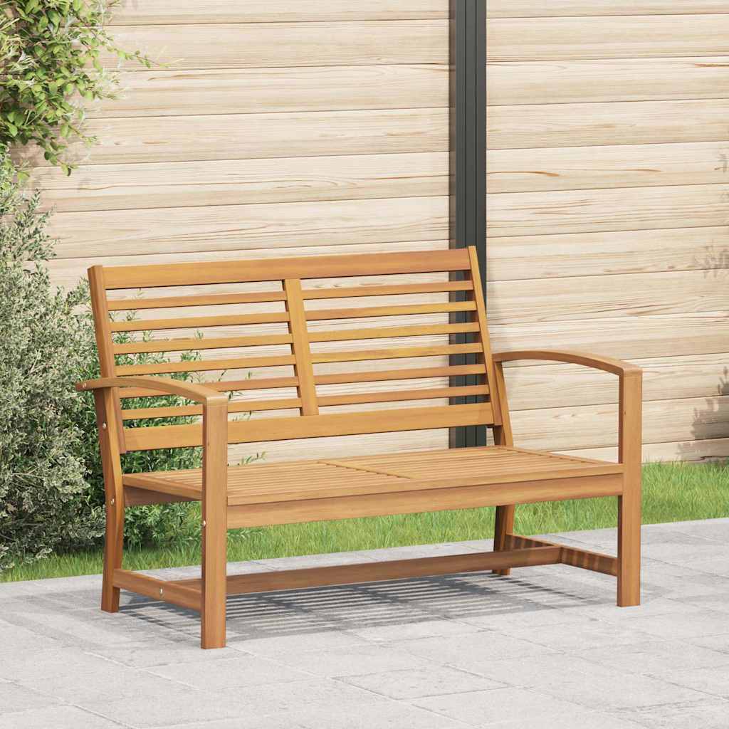 vidaXL Panchina da giardino Naturale 110 x 64 x 76.5 cm