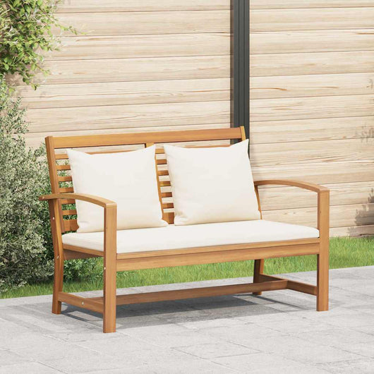 vidaXL Panchina da giardino Naturale 110 x 64 x 76.5 cm