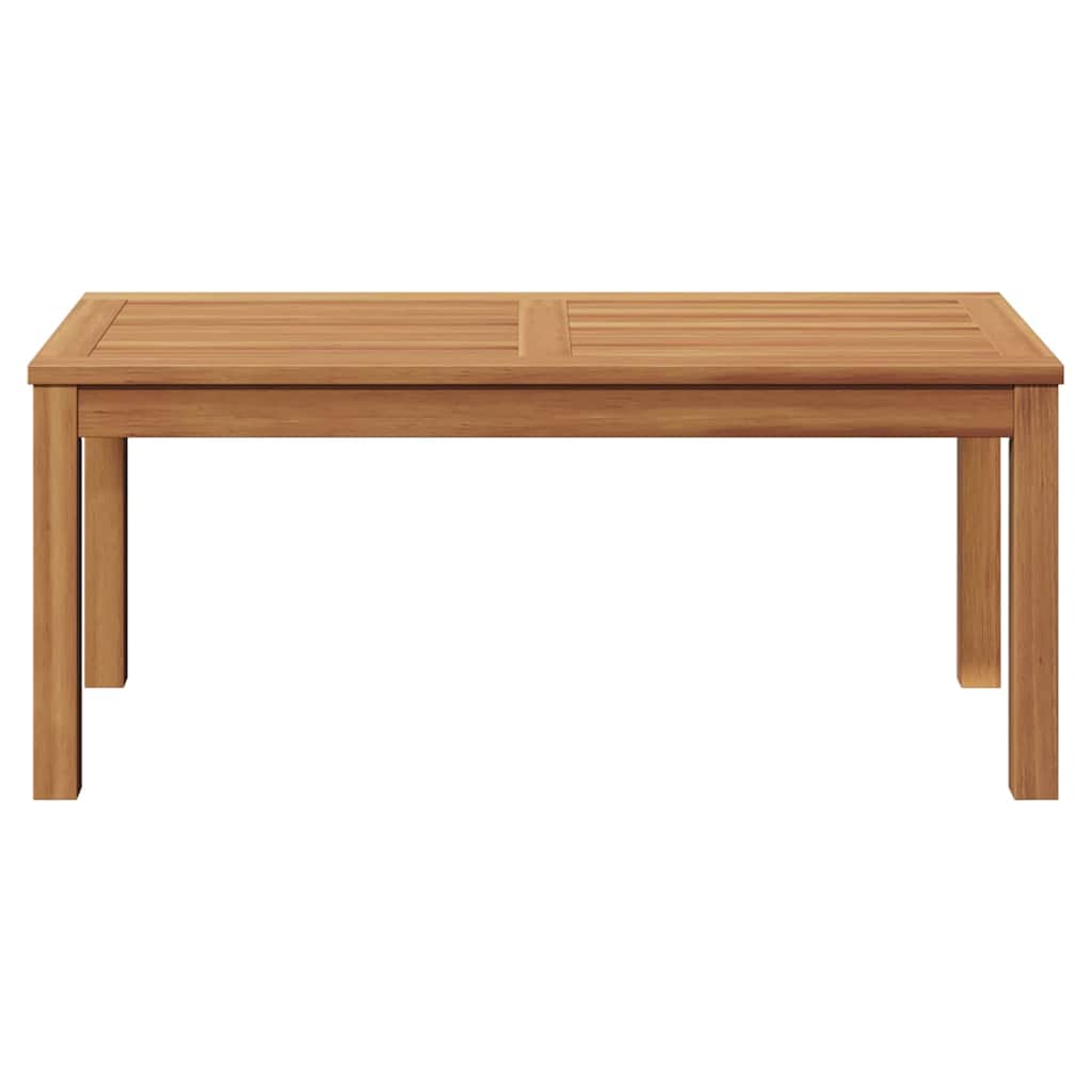 vidaXL Tavolo da Giardino Naturale 95 x 45 x 40 cm