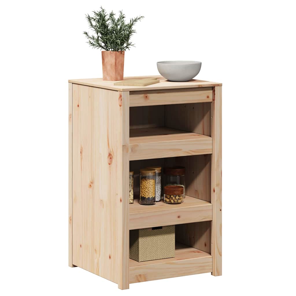 Mobile da cucina-Armadio da cucina Rovere Marrone 55 x 55 x 92 cm Pino massello 454470
