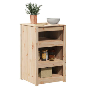 Mobile da cucina-Armadio da cucina Rovere Marrone 55 x 55 x 92 cm Pino massello 454470