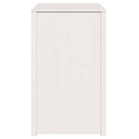 Mobile da cucina-Armadio da cucina Bianco 106 x 55 x 92 cm Pino massello