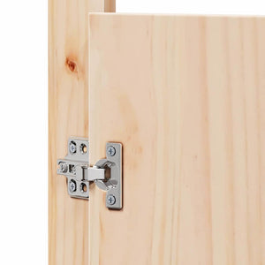 Porta da cucina Marrone 50 x 9 x 82 cm Legno massello di pino 868169