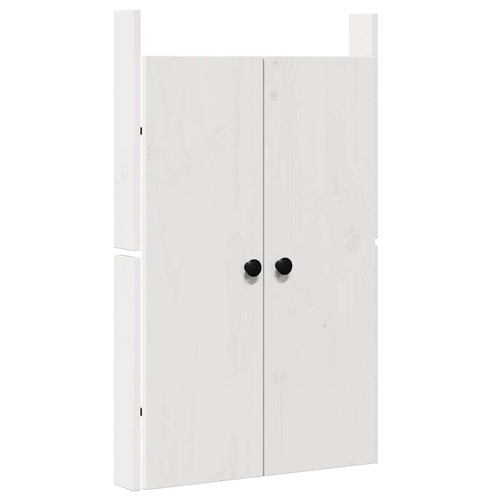 Porta da cucina 2 pz-Set di 2 Ante da Cucina Bianco 50 x 9 x 82 cm