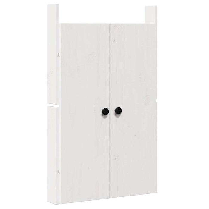 Porta da cucina con porta 2 pcs Bianco 50 x 9 x 82 cm 868172