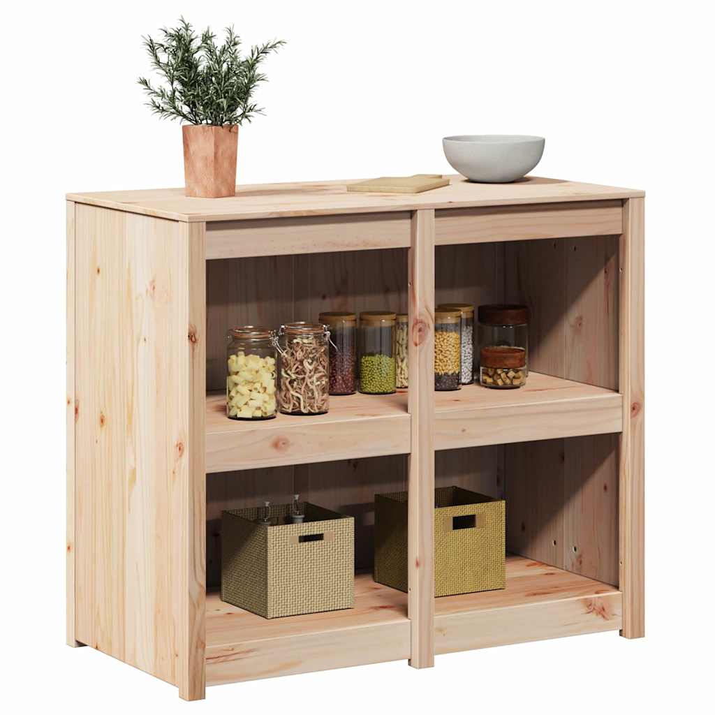 Mobile da cucina-Armadio da cucina Rovere Marrone 106 x 55 x 92 cm Pino massello 473104