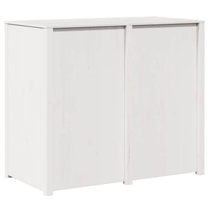 Mobile da cucina-Armadio da cucina Bianco caldo 106 x 55 x 92 cm Pino massello