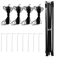 vidaXL Serra con tetto Verde 200 x 200 x 300 cm Acciaio