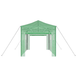 Serra con tetto Verde 280 x 410 x 315 cm Acciaio 42006642