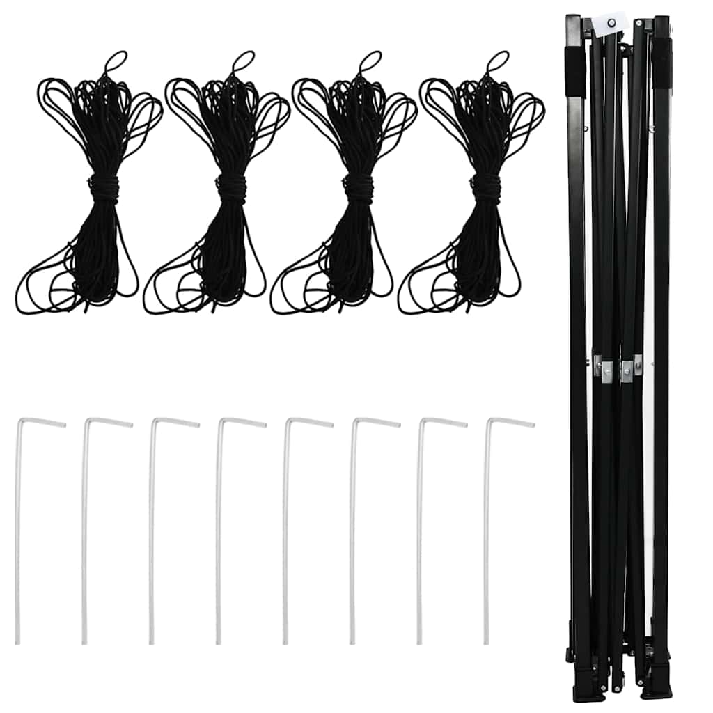 vidaXL Serra con tetto Verde 290 x 290 x 315 cm Acciaio