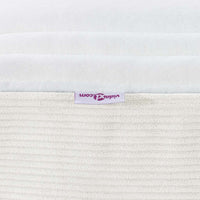 Materasso da Letto con materasso Crema 140 x 200 cm Tessuto 42008293