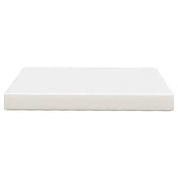 Materasso da Letto con materasso Crema 140 x 200 cm Tessuto 42008293