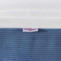 Materasso da Letto con materasso Blu 140 x 200 cm Tessuto 42008294