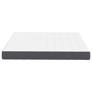 Materasso da Letto con materasso Grigio 180 x 200 cm Tessuto 42008302