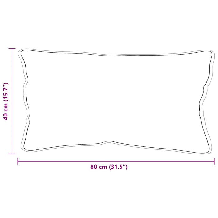 Cuscini 2 pcs Bianco 85gsm 100% poliestere 42007823