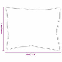 Cuscini 2 pcs Bianco 85gsm 100% poliestere 42007830