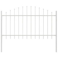 Recinzione per Giardino Bianco 170 x 140 cm 42003917