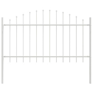 Recinzione per Giardino Bianco 170 x 140 cm 42003917