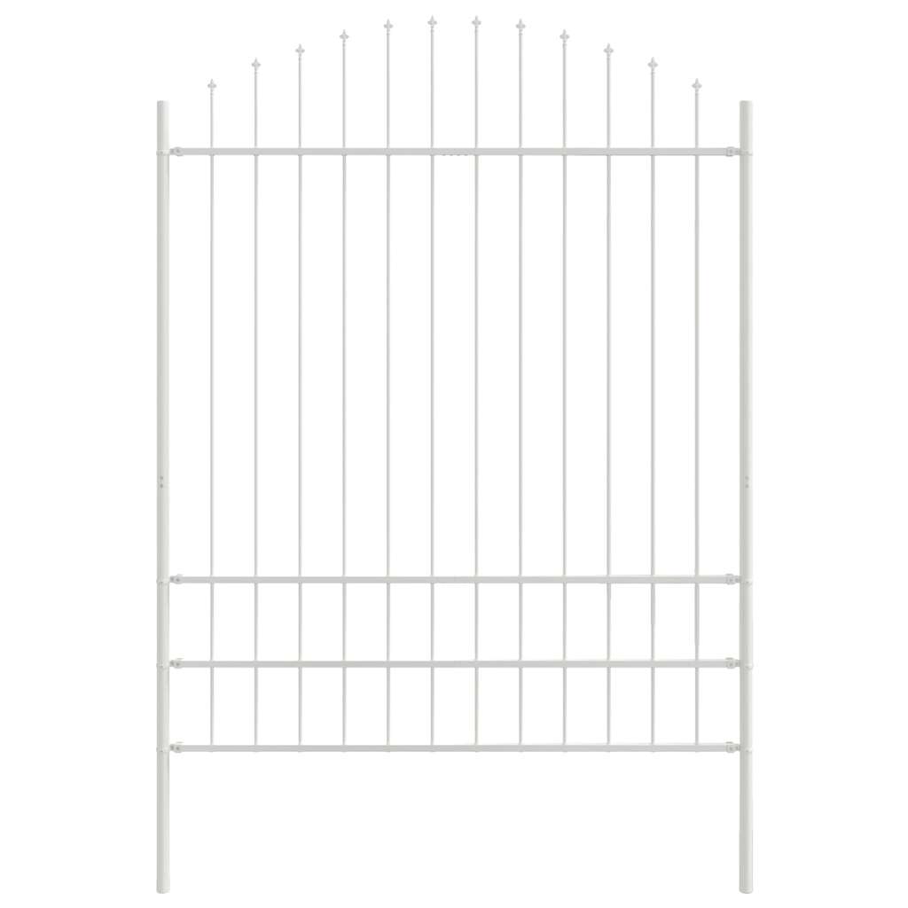 Recinzione per Giardino Bianco 170 x 200 cm 42003921