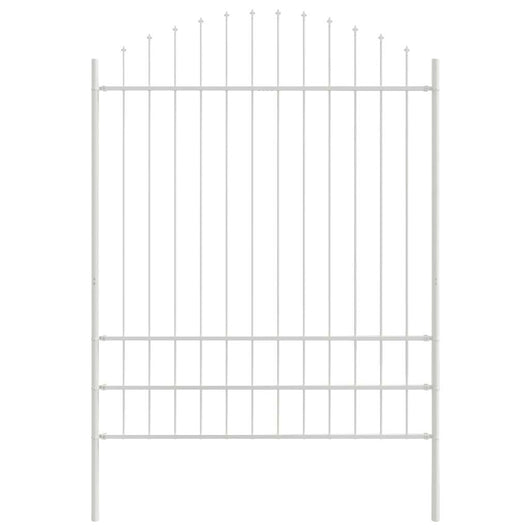 Recinzione per Giardino Bianco 170 x 200 cm 42003921
