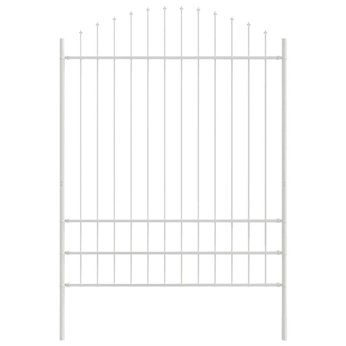 Recinzione per Giardino Bianco 170 x 200 cm 42003921