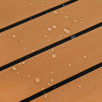 Pavimento per Barca Marrone e nero 240 x 90 cm Schiuma EVA 42008460