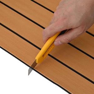 Pavimento per Barca Marrone e nero 240 x 90 cm Schiuma EVA 42008460