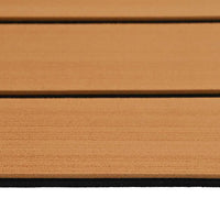 Pavimento per Barca Marrone e nero 240 x 90 cm Schiuma EVA 42008460