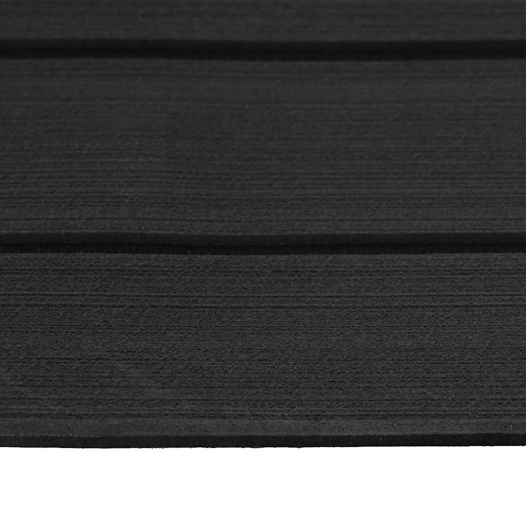 Pavimento per barche  autoadesivo grigio scuro e nero 240x90 cm EVA Foam 42008462
