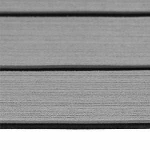 Pavimento per Barca Grigio chiaro, nero 240 x 60 cm Schiuma EVA 42008467